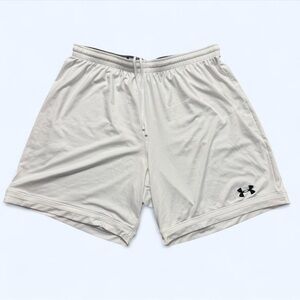 Under Armour Men's Cream Athletic Performance Shorts